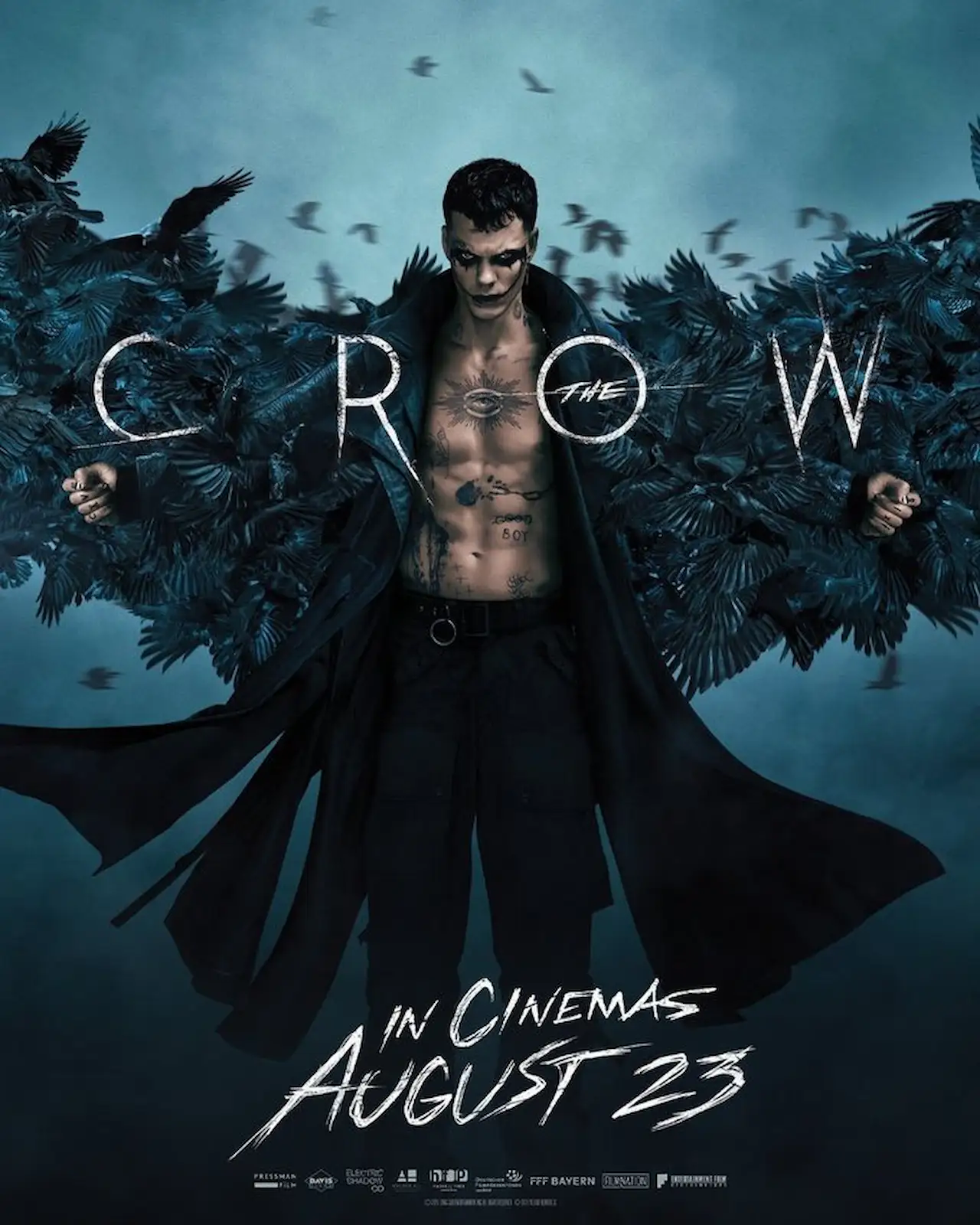 Novo poster do filme O Corvo.
