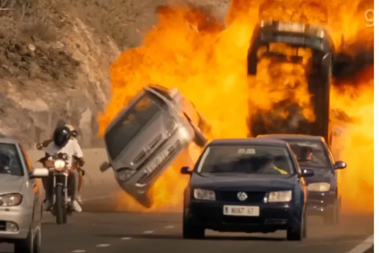 filmes que destruíram mais carros