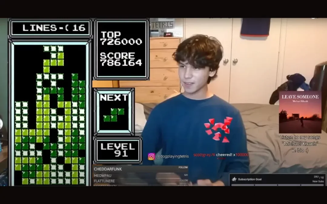 Adolescente campeão mundial de Tetris alcança o “renascimento” no jogo; o game é realmente infinito?