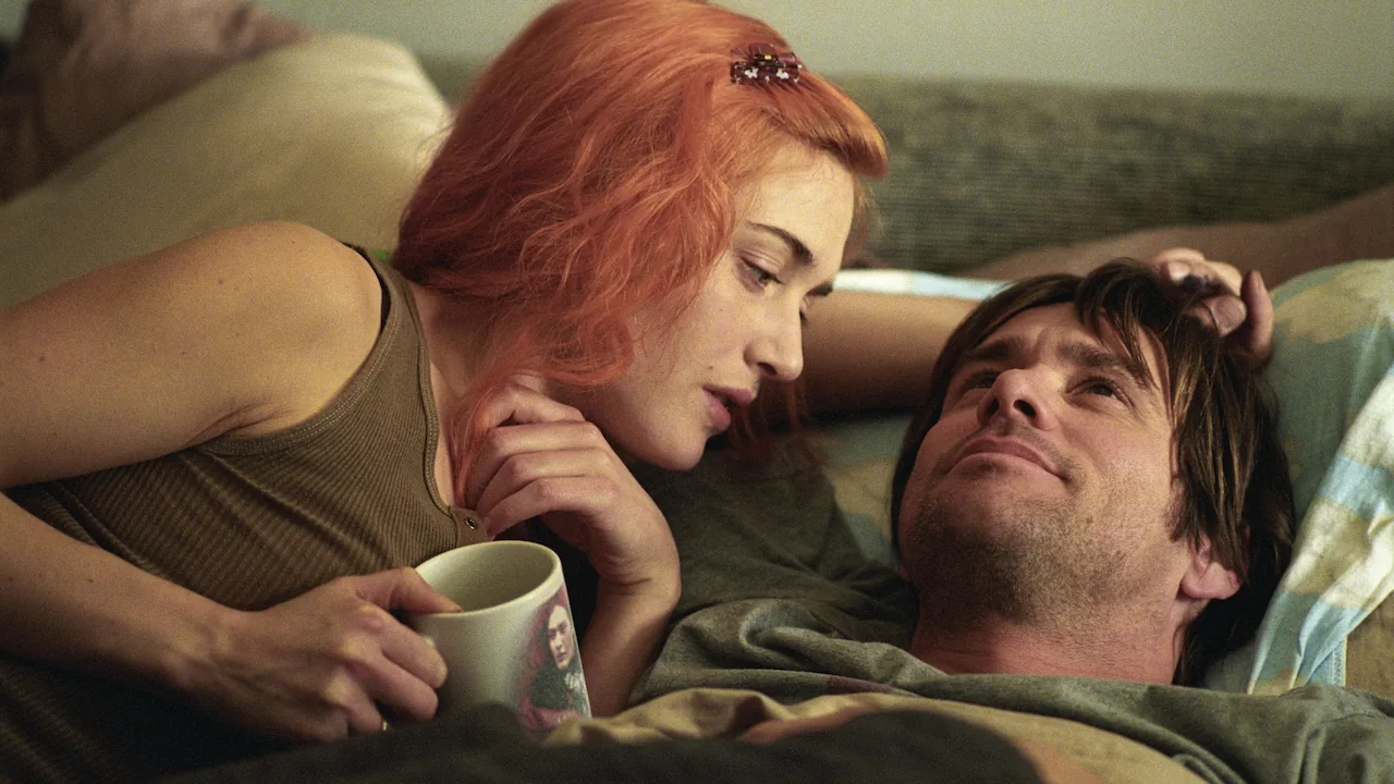 Jim Carrey e Kate Winslet em "Brilho Eterno de uma Mente sem Lembranças" (Focus Features)