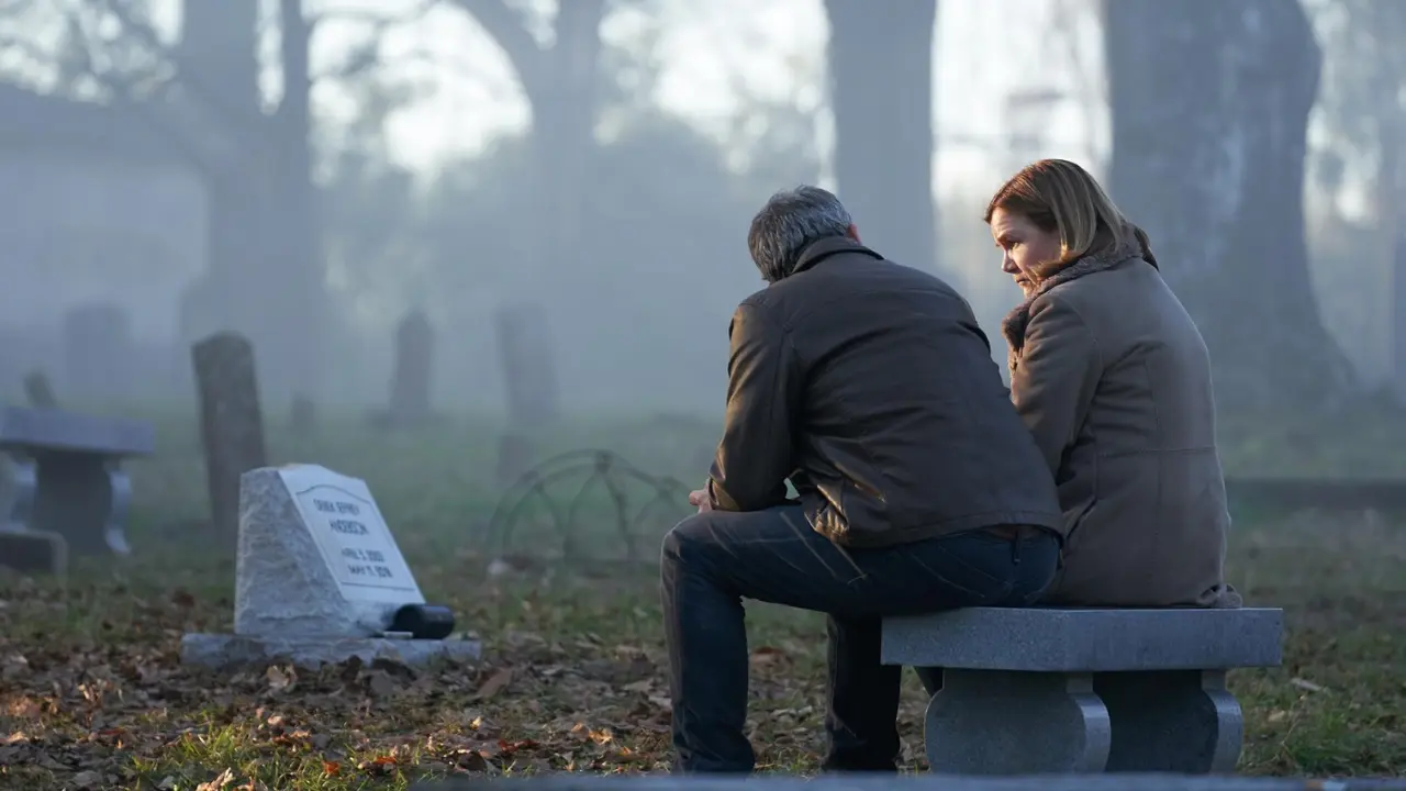 Mare Winningham e Ben Mendelsohn em The Outsider (HBO)