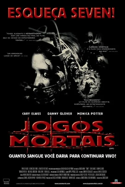 Pôster de "Jogos Mortais" (2004)