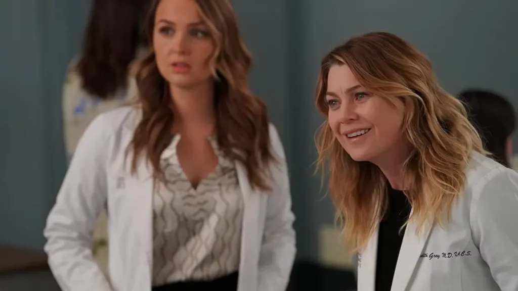 Ellen Pompeo e Camilla Luddington em "A Anatomia de Grey"