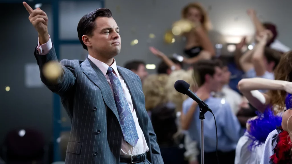 Leonardo DiCaprio em "O Lobo de Wall Street" (Paramount Pictures)