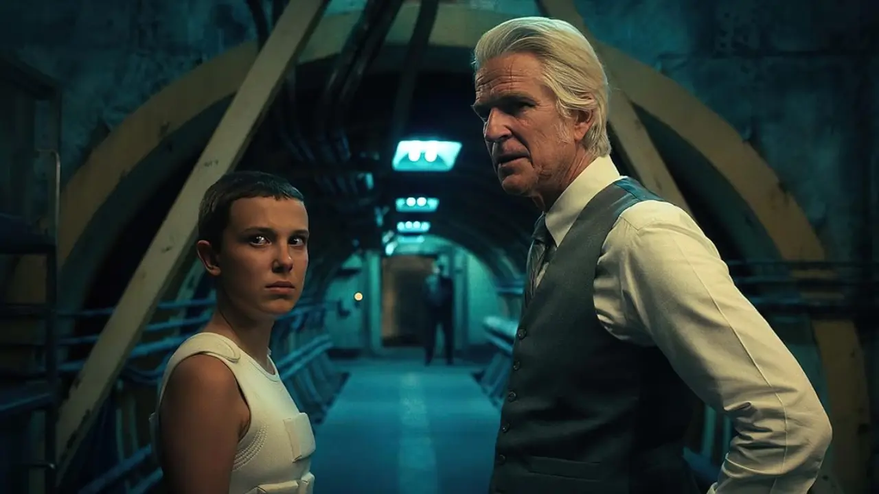 Matthew Modine e Millie Bobby Brown em "Stranger Things" (Netflix)