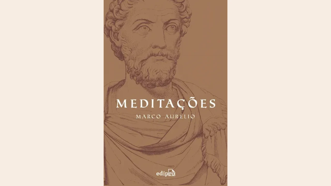Capa do livro Meditações, de Marco Aurélio