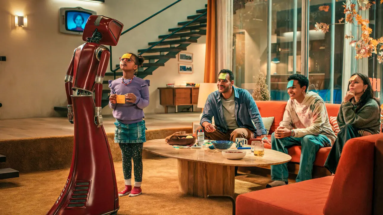 Mina Tander, Lavinia Wilson, Joshua Kantara e Michael Klammer em "Cassandra" (Netflix)