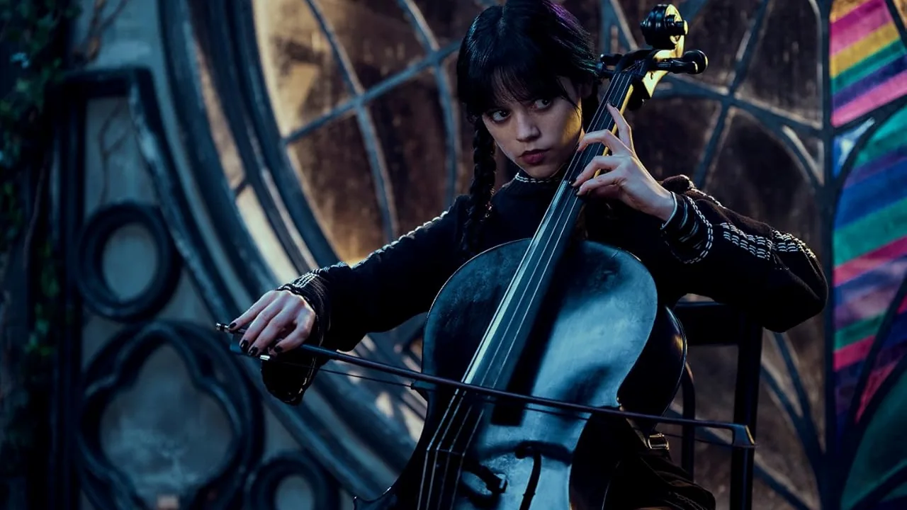 Jenna Ortega em "Wandinha" (Netflix)