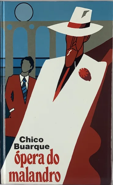 Capa do livro "Ópera do Malandro", de Chico Buarque