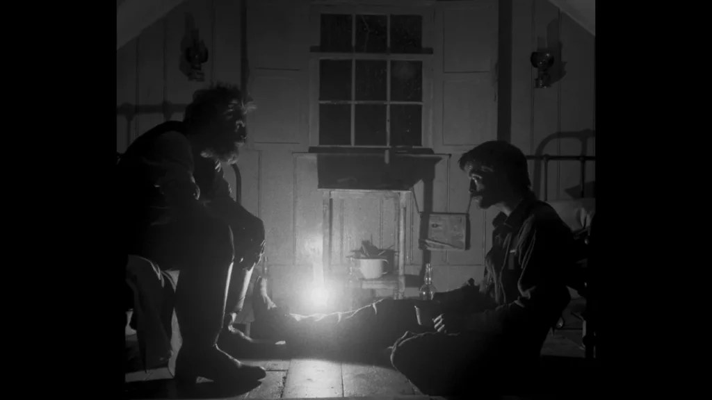 Willem Dafoe e Robert Pattinson em "O Farol" (Foto: A24)