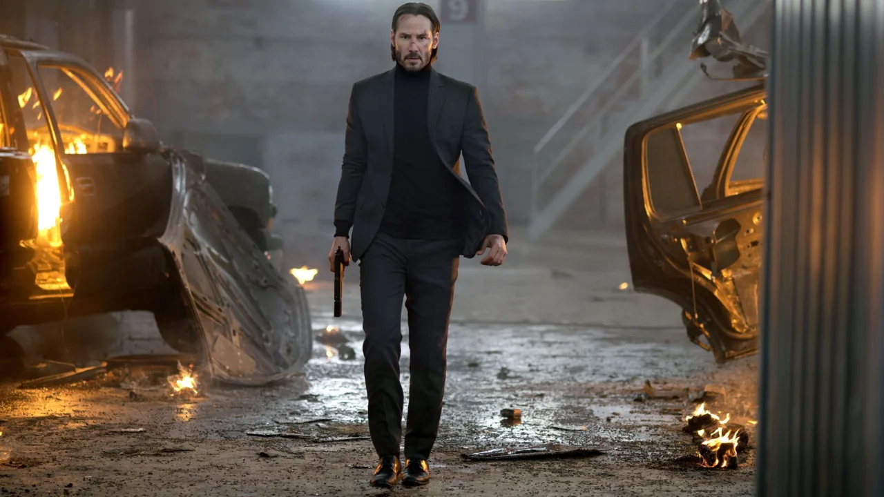 Keanu Reeves em "John Wick: De Volta ao Jogo" (Foto: Lionsgate)