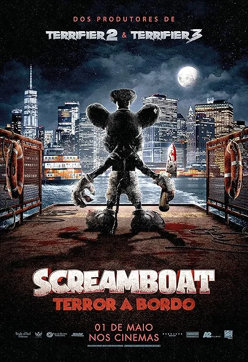Pôster de "Screamboat Terror a Bordo"