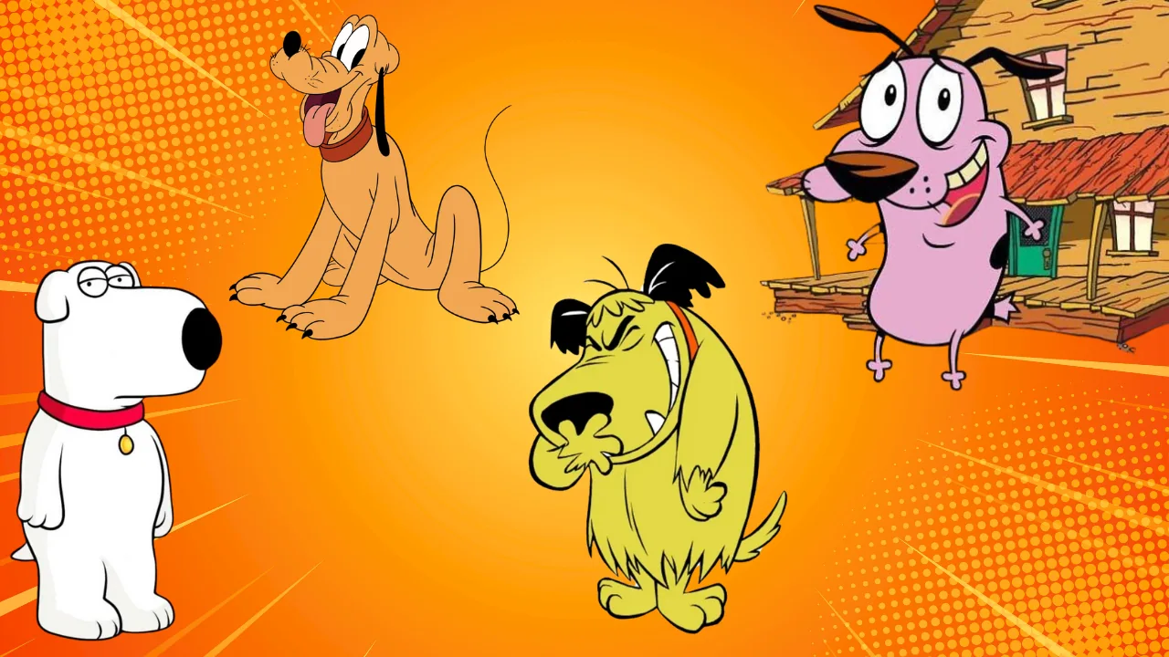 Os cachorros mais famosos dos desenhos animados