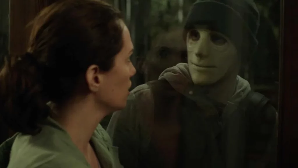 John Gallagher Jr. e Kate Siegel em "Hush: A Morte Ouve" (Foto: Reprodução)