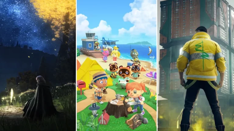 5 jogos mais vendidos desde 2020 até agora