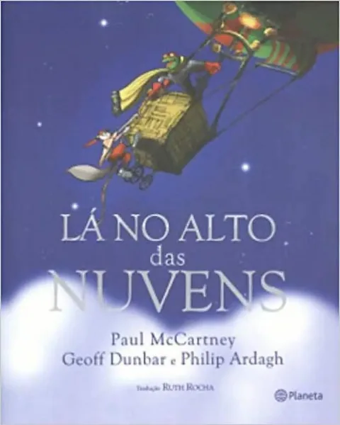 Capa do livro "Lá no Alto das Nuvens"