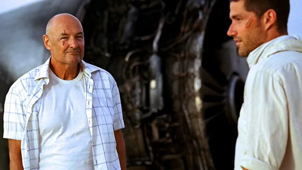 Locke e Jack, em "Lost" (ABC)