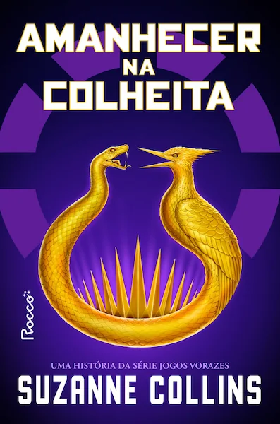 Capa do livro "Amanhecer na Colheita", de Suzanne Collins