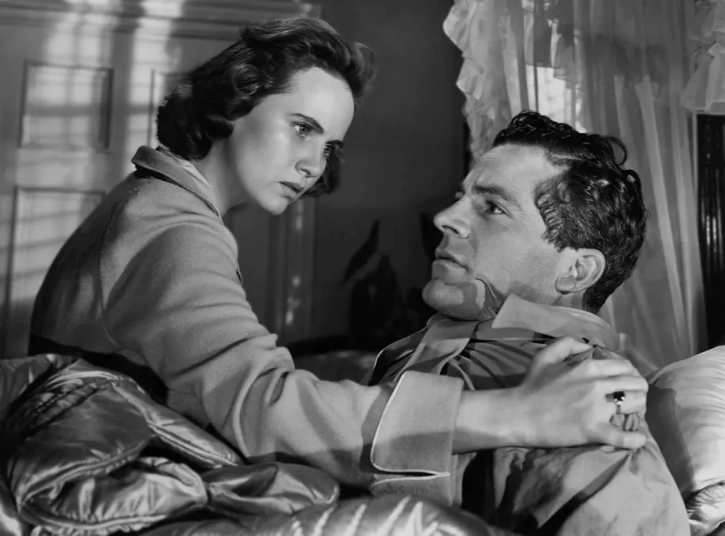 Cathy O'Donnell e Harold Russell em "Os Melhores Anos de Nossas Vidas" (Foto: MGM)