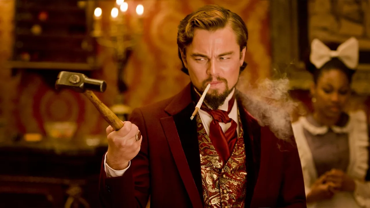 Leonardo DiCaprio em "Django Livre" (Foto: Andrew Cooper/The Weinstein Company)